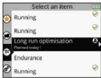 COMPEX SP 8.0 - SELECTIONE DI UN ELEMENTO DA SVOLGERE - 1