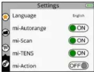 COMPEX SP 8.0 - COMO ACEDER A SETTINGS (DEFINIÇÉS) - 1