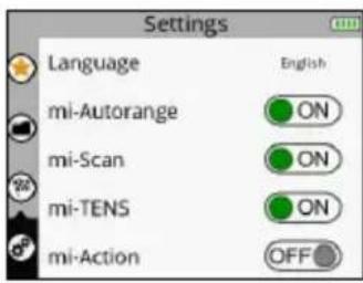 COMPEX SP 8.0 - HOW TO ACCESS SETTINGS - 1