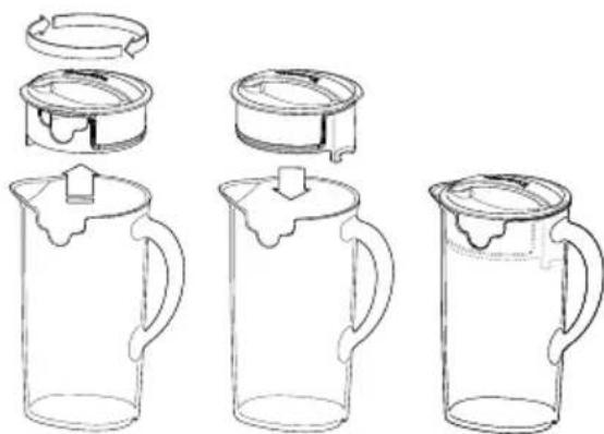 SAGE The Nutri Juicer Cold BJE430 - JUICE JUG - 1