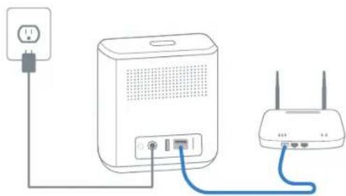 eufy eufyCam WireFree HD Security Camera Set - Collegamento della base di ricarica a Internet - 1
