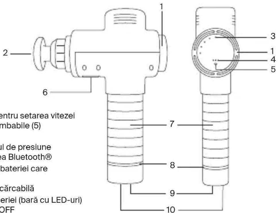 HyperIce Hypervolt - CONECTAREA LA APLICATIA HYPERICE - 1