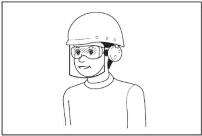 MAKITA ELM3320 - Seguridad personal - 1