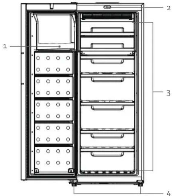 DOMO CR010 - TEILE - 1