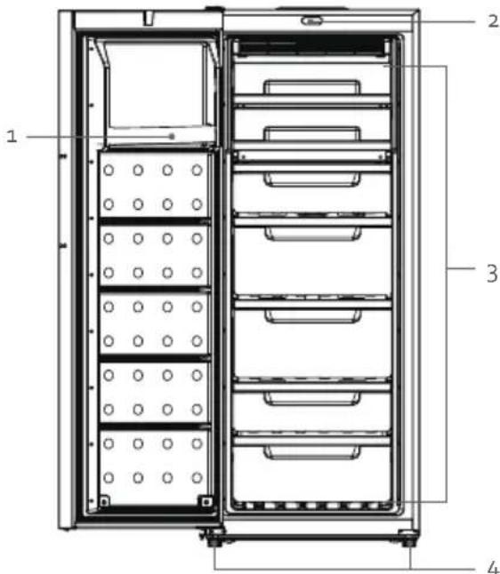 DOMO CR010 - PARTS - 1