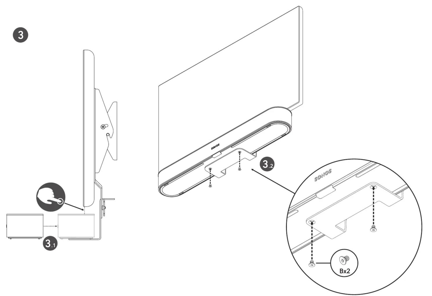 Flexson Sonos Beam BTVMA - 11