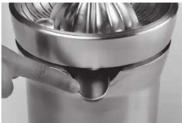 SAGE The Citrus Press Pro SCP800 - ENSAMBLAJE DEL EXPRIMIDOR - 6