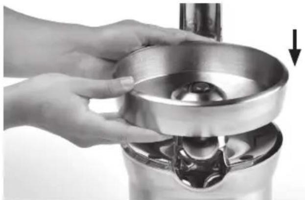 SAGE The Citrus Press Pro SCP800 - ENSAMBLAJE DEL EXPRIMIDOR - 2