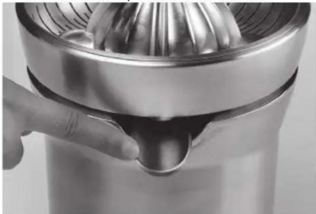 SAGE The Citrus Press Pro SCP800 - ASSEMBLAGE DE L'EXTRACTEUR DE JUS - 6