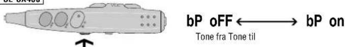 PANASONIC SLSX428 - Hold [EQ] inde, indtil "bP oFF" kommer frem - 1