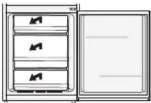 PANASONIC NRBN34FW1 - Congélateur - 1