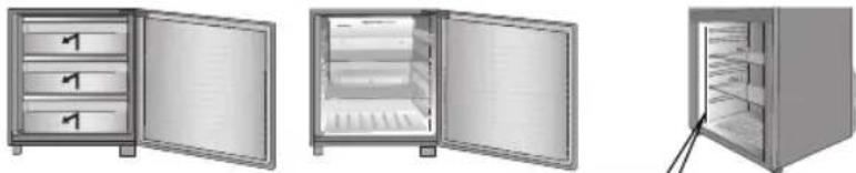 PANASONIC NRB30FG1 - Congélateur - 1