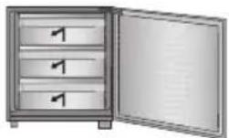 PANASONIC NRB30FG1 - Congelador - 1