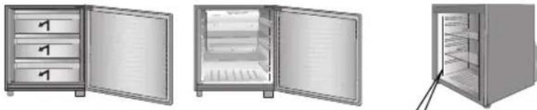 PANASONIC NRB30FG1 - Fryser - 1