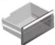 PANASONIC NRB30FG1 - Fryser - 1