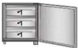 PANASONIC NRB30FG1 - Zamrażarka - 1