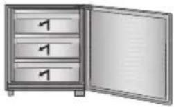 PANASONIC NRB30FG1 - Gefrierfach - 1