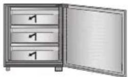 PANASONIC NRB30FG1 - Diepvriezer - 1