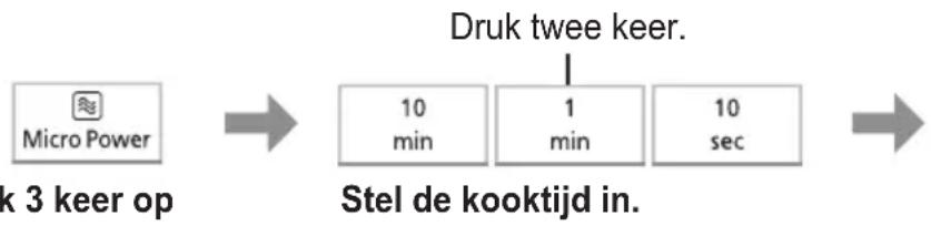 PANASONIC NNK36HMM - Bereiding in meerdere stappen - 1