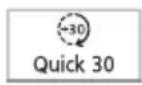 PANASONIC NNK36HMM - Função quick 30 (rápido 30) - 1