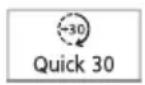 PANASONIC NNK36HMM - Función quick 30 (rápido 30) - 1