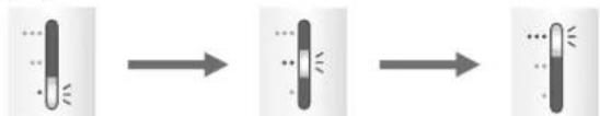 PANASONIC EHXR10 - Pulse el interruptor y seleccione un nivel de calor de radio fecuencia (RF), para inicia el proceso de precalentamento. - 1