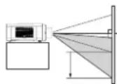 PANASONIC PTEW630 - Le schéma ci-dessous présente un exemple avec l'objet standard fixé. - 2