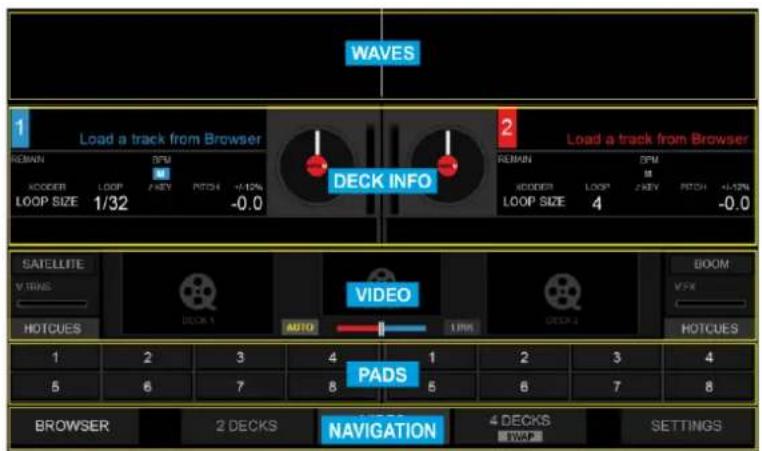Reloop Touch - VISTAS DE LOS PLATOS - 4