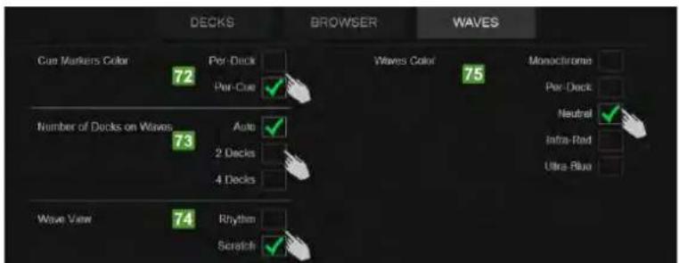 Reloop Touch - AJUSTES DE ONDAS - 1