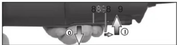 METABO WEQ 1400125 - Koneet paddle-kytkimellä (kuolleen miehen toiminnon kanssa): - 1