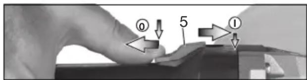 METABO WEQ 1400125 - Machines with a slide switch: - 1