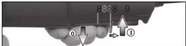 METABO WEQ 1400125 - Maskiner med Paddle-kontakt (med dødmandsfunktion): - 1