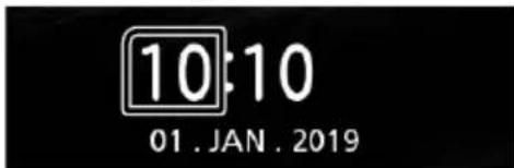 JVC KDX560BT - Klokinstellingen - 2