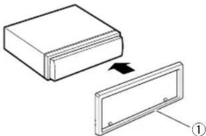 JVC KDX560BT - Sierplaat - 1