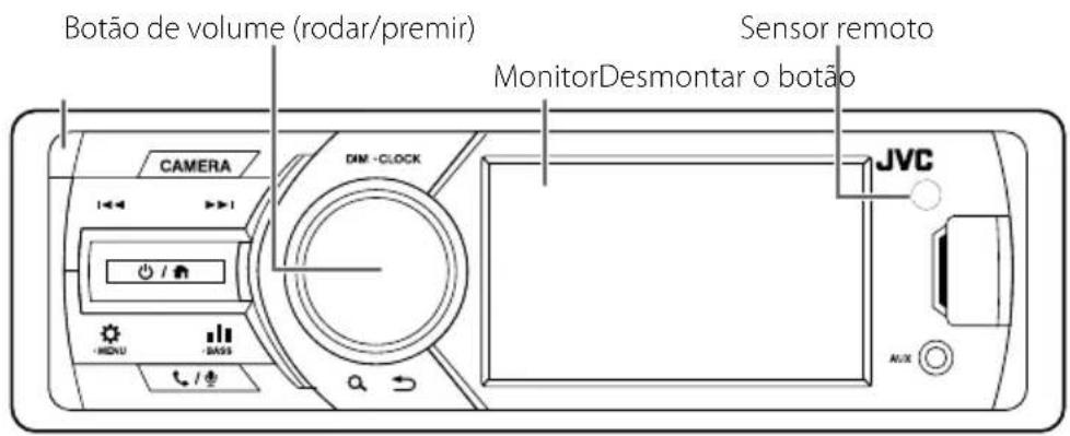JVC KDX560BT - Definições do Relógio - 3