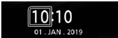 JVC KDX560BT - Clock settings - 2