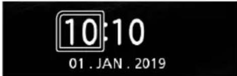 JVC KDX560BT - Impostazioni orologio - 2