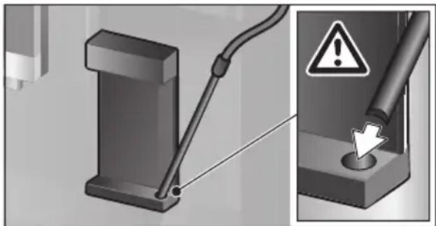 BOSCH CT636LES6 - Rinçage du système à lait - 1