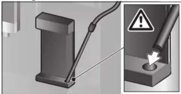 BOSCH CT636LES6 - Rinsing the milk system - 1