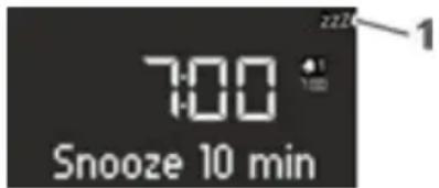 SONORO Stereo 2 - Setting the Snooze function - 1