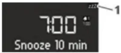 SONORO Stereo 2 - Réglage de la fonction snooze - 1