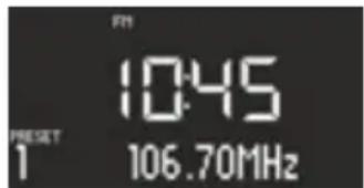 SONORO Stereo 2 - FM-Sender speichern   Über die Fernbedienung - 1