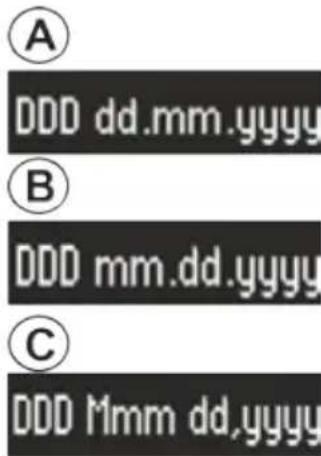 SONORO Stereo 2 - Setting the date format - 1