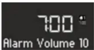 SONORO Stereo 2 - Wecklautstärke einstellen - 1