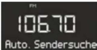 SONORO Stereo 2 - FM-Sender suchen - 1