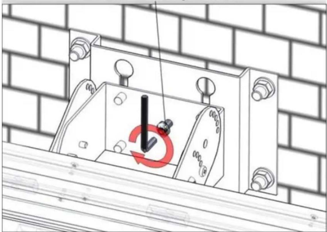 SunRed Nero 2400 - M6X10 Security Screw - 1