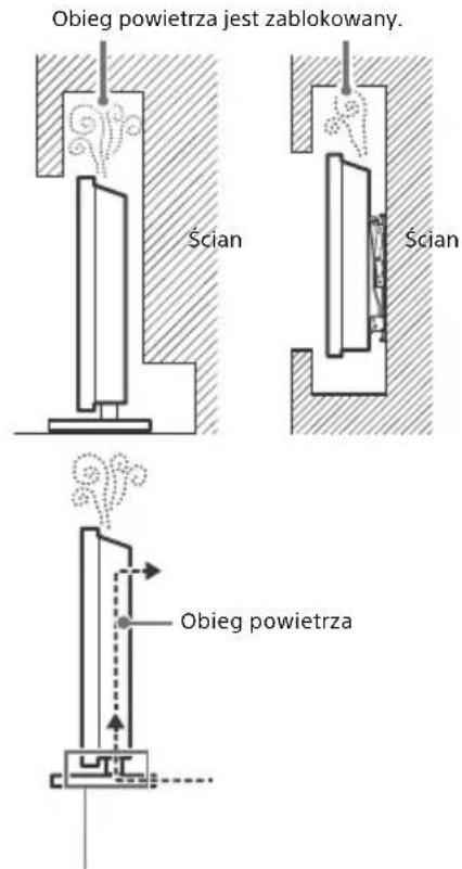 SONY OLED KD55AG9 - Instalacja na podstawie - 2
