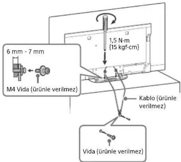 SONY OLED KD55AG9 - Devrilmenin önlenmesi - 1