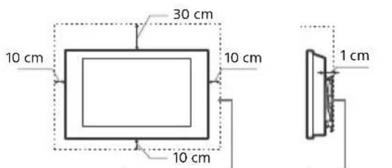 SONY OLED KD55AG9 - Falra szerelve - 1