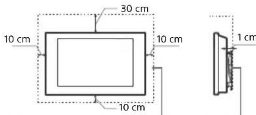 SONY OLED KD55AG9 - Instalace na stěné - 1
